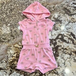 Valentine’s Day Juicy Couture Blush Romper